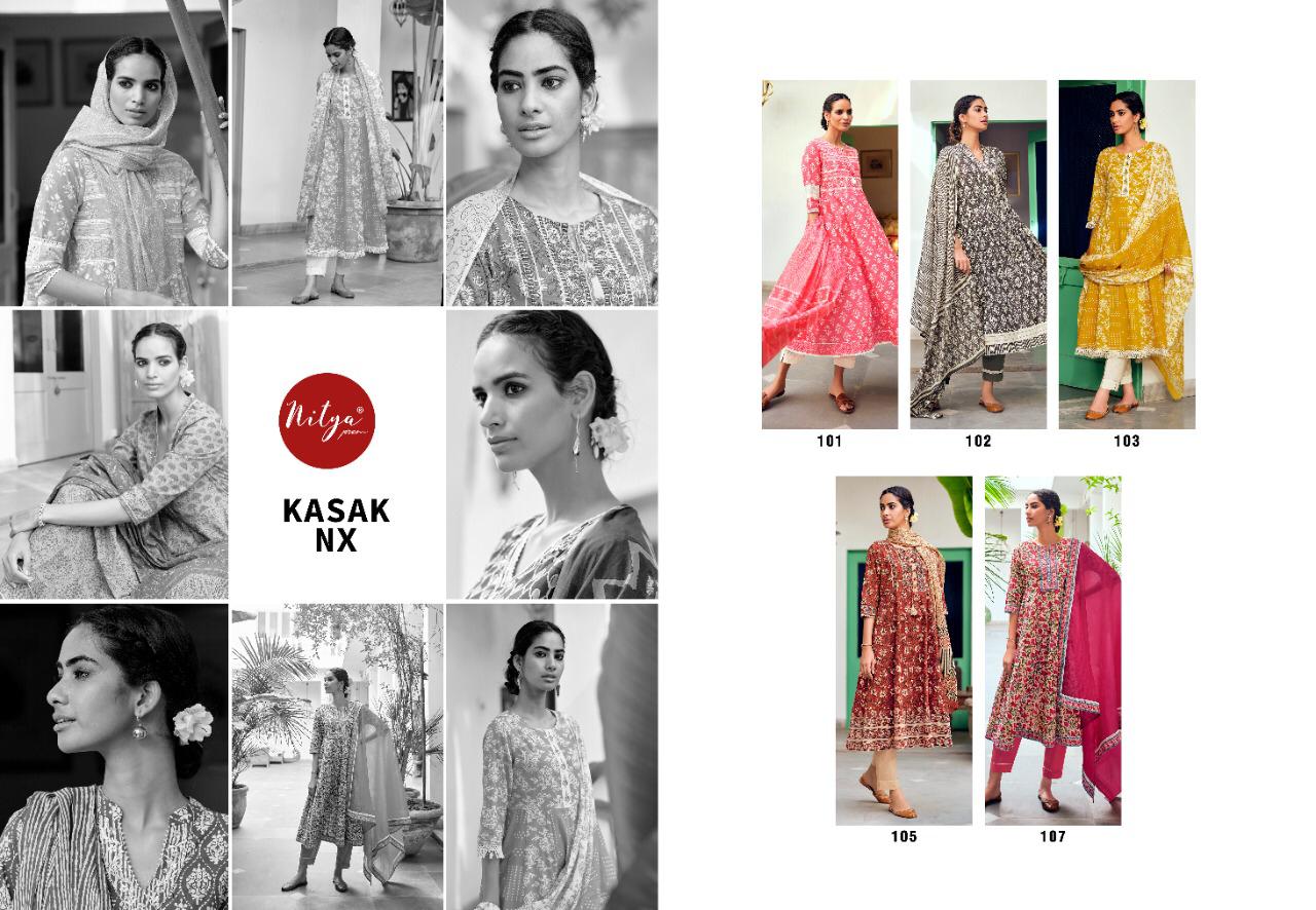 Lt Nitya Kasak Nx Latest Fancy Ethnic Wear Designer Exclusive Rich Ready Made Salwar Suit Collection
